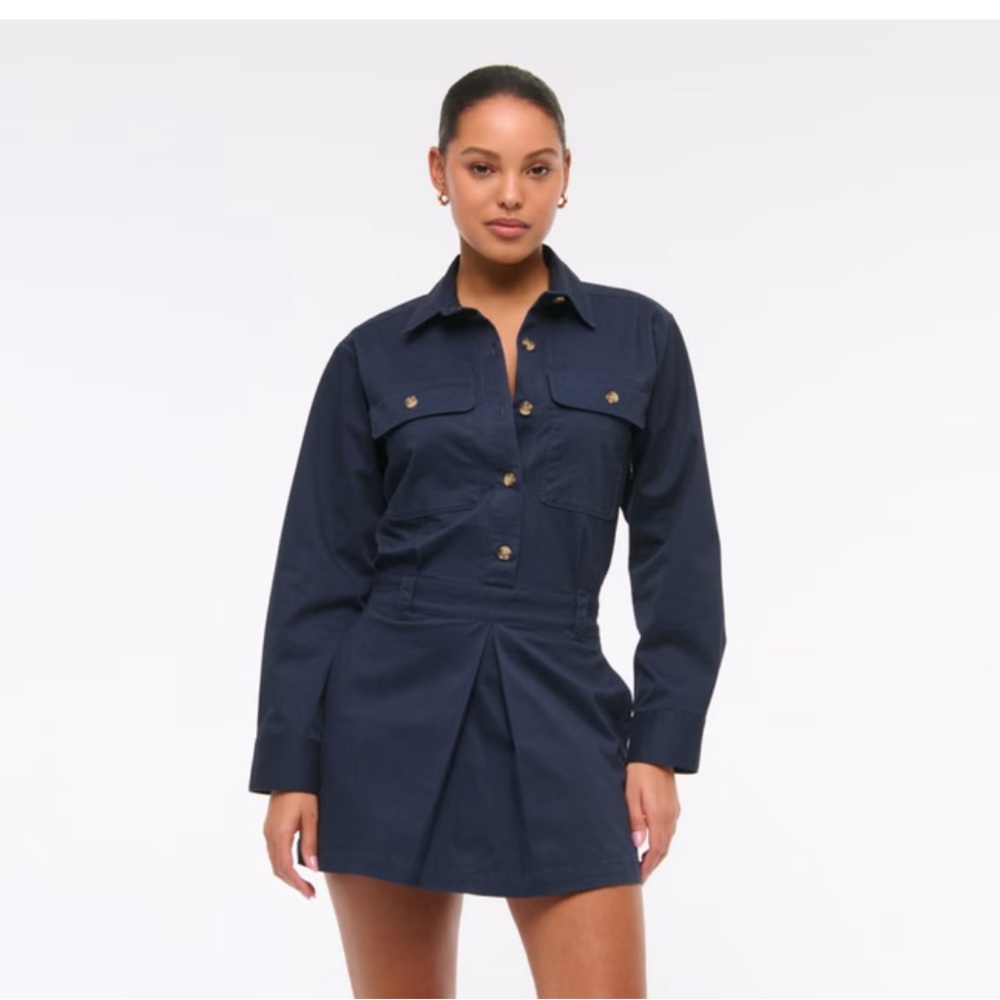 Abercrombie & Fitch Dark Blue Jacket